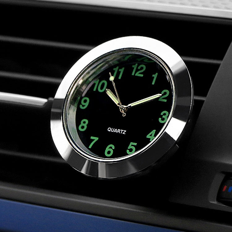 Car Clock Night Light Electronic Clock Car Decoration Quartz