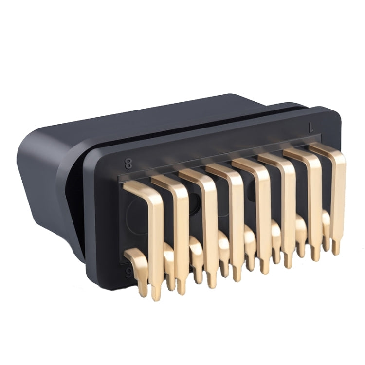 J1962f OBD2 16PIN 90 Degree Bend Female Head Connector