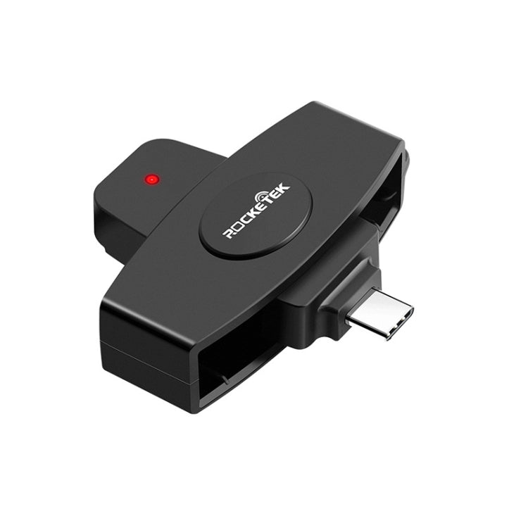Rocketek CSCR3 Smart CAC Card Reader Type-C Bank Tax Declaration SIM C ...