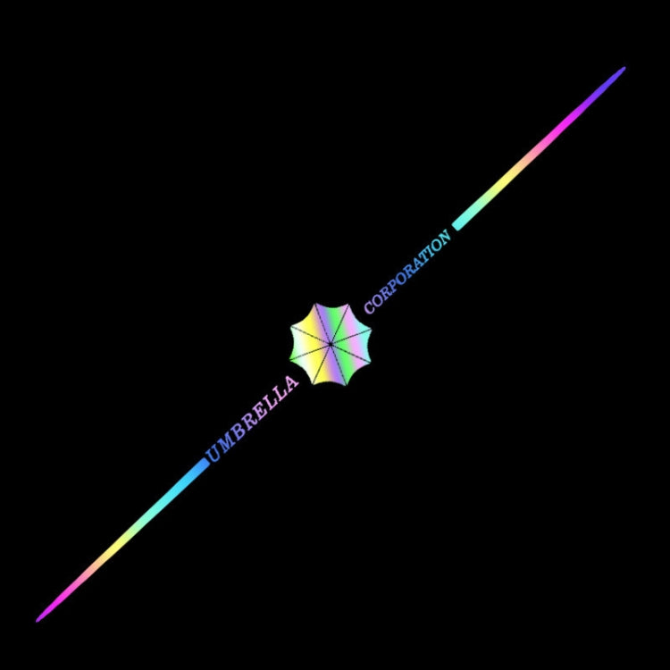 2pcs 60cm Colorful Laser Car Stickers Body Scratches Cover Car