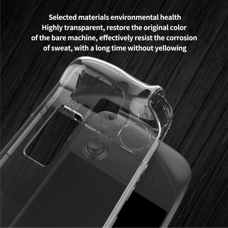 PGTECH Split Crystal Hard Shell Case for Steam Deck Game Console | Bul ...