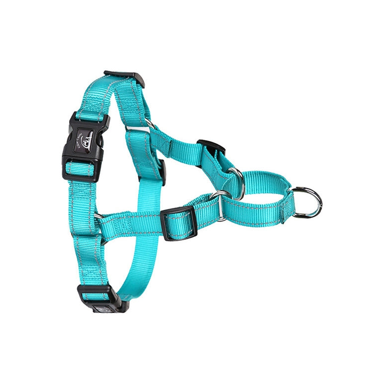 Glow Castle Pet Reflective Nylon Prevent Running Wild Chest Strap, Size: S(Green)