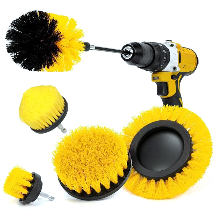 6 PCS / Set Kitchen Bathroom Car Tire Floor Crevice Clean Diamond
