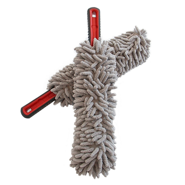 2 PCS Car Cleaning Chenille Long Handle Round Car Wash Duster