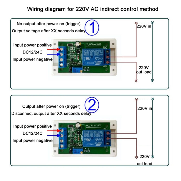 12V Protected Start Delay Relay Module, 12V – Bulky Mart