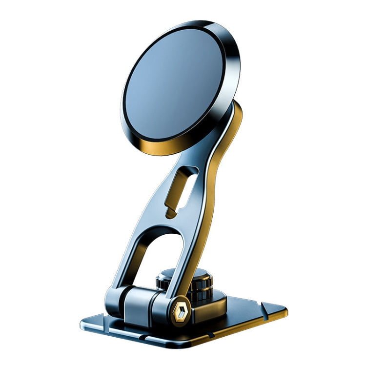 D29 Metal Car Phone Holder Floating Screen Folding Magnetic Phone