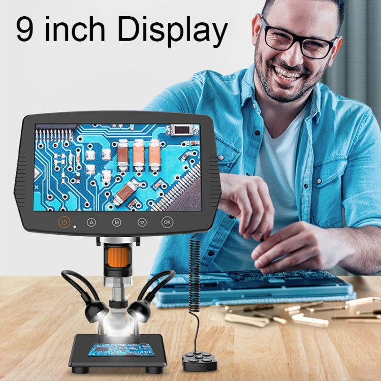 1000X 9-Inch HD Circuit PCD Board Inspection And Maintenance Digital M ...
