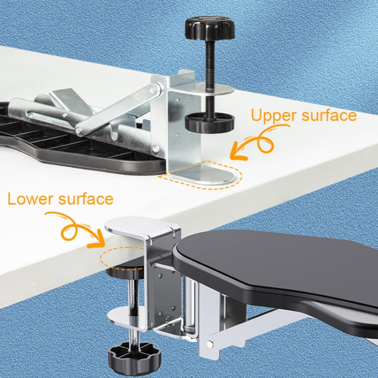 Punch-free Computer Desk Sponge Pad Hand Bracket Multifunctional Desk ...