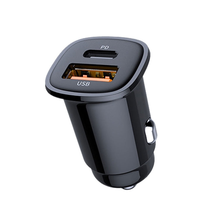 PD 30W Dual Port USB Super Fast Charge Car Charger
