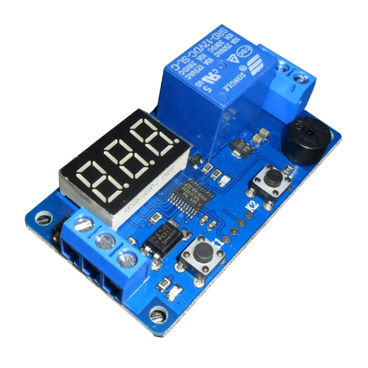 DK-C-01 Car Programmable Timing LCD Digital Display Relay Module Can
