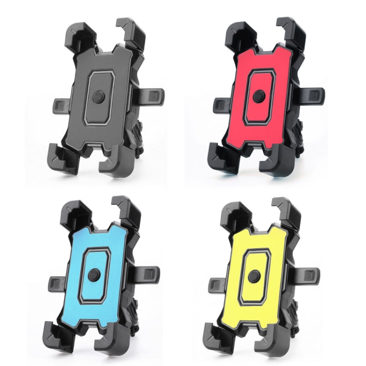 Electric Bike Motorcycle Bicycle Riding Shockproof Navigation Bracket, Black For Handlebar