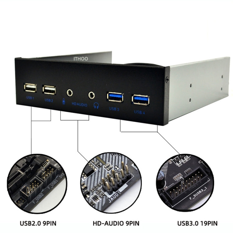 Desktop PC Case Internal Front Panel, 2 x USB 3.0+2 x USB2.0+ HD-AUDIO ...