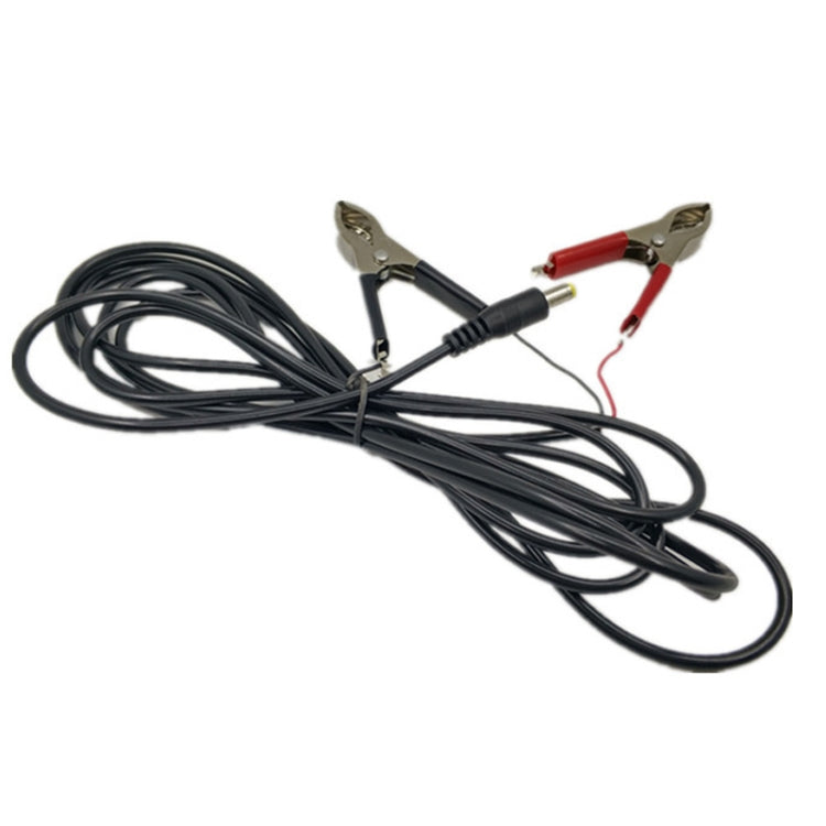 3m DC Battery Clip Line Male Head Rotary Crocodile Cable DC 12V/24V