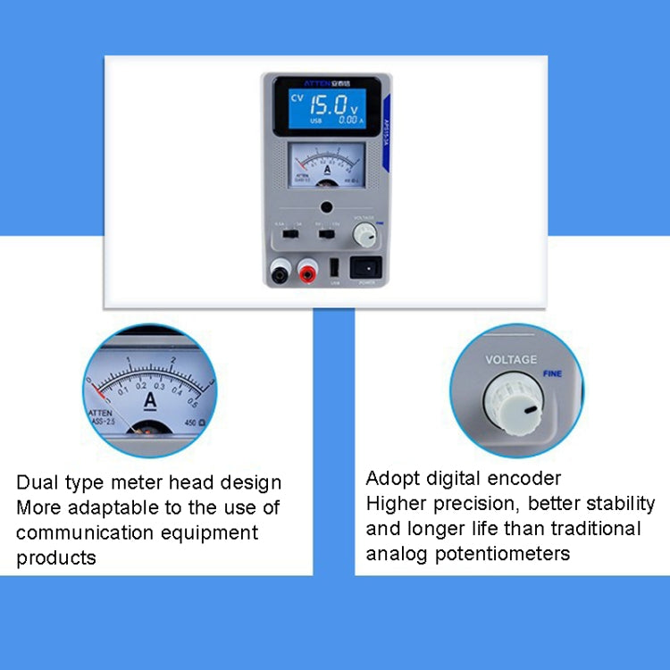 USB Digital Variable Adjustable Laboratory DC Power Supply For Mobile ...