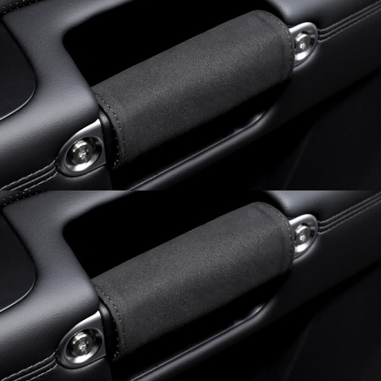 1pair Car Door Handle Decorative Anti-Scratch Cover Car Slippery