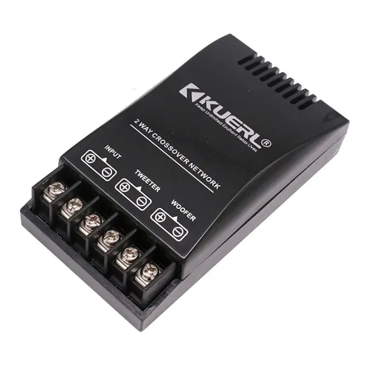 KUERL 2 Way Car Audio Frequency Divider Stereo Car Speaker Crossover