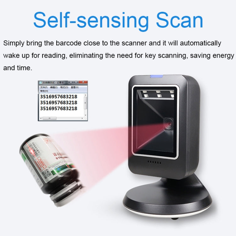 Supermarket Cashier Scanning Platform QR Code Payment Wired Handheld B ...