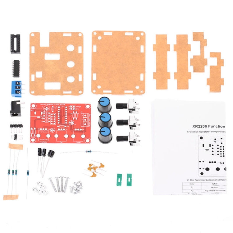XR2206 High Precision Signal Generator DIY Kit Sine Triangle Square