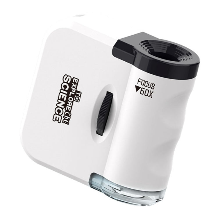 60x Portable Mini Microscope Pendant With LED Lights Outdoor