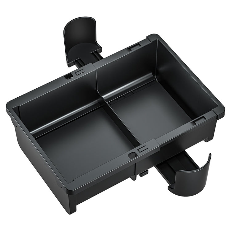 Car Seat Armrest Storage Box Adjustable Tissue Box
