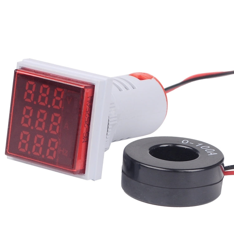 SINOTIMER ST17VAH 3 In 1 Square LED Digital Display AC Voltage
