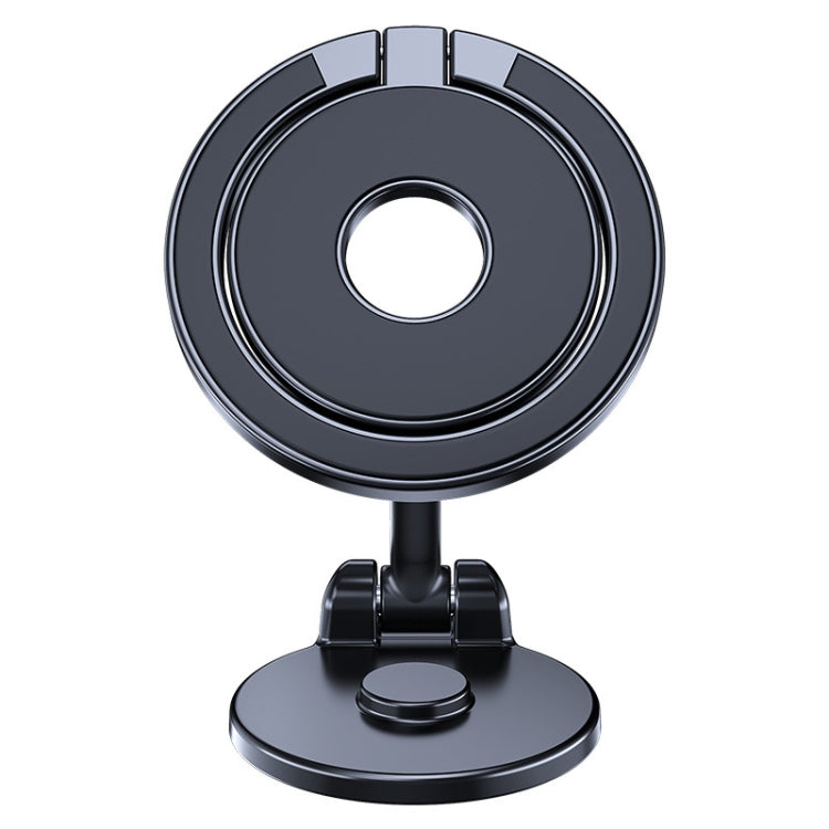 Magnetic Folding Car Phone Holder Rotatable Dashboard Stick-On