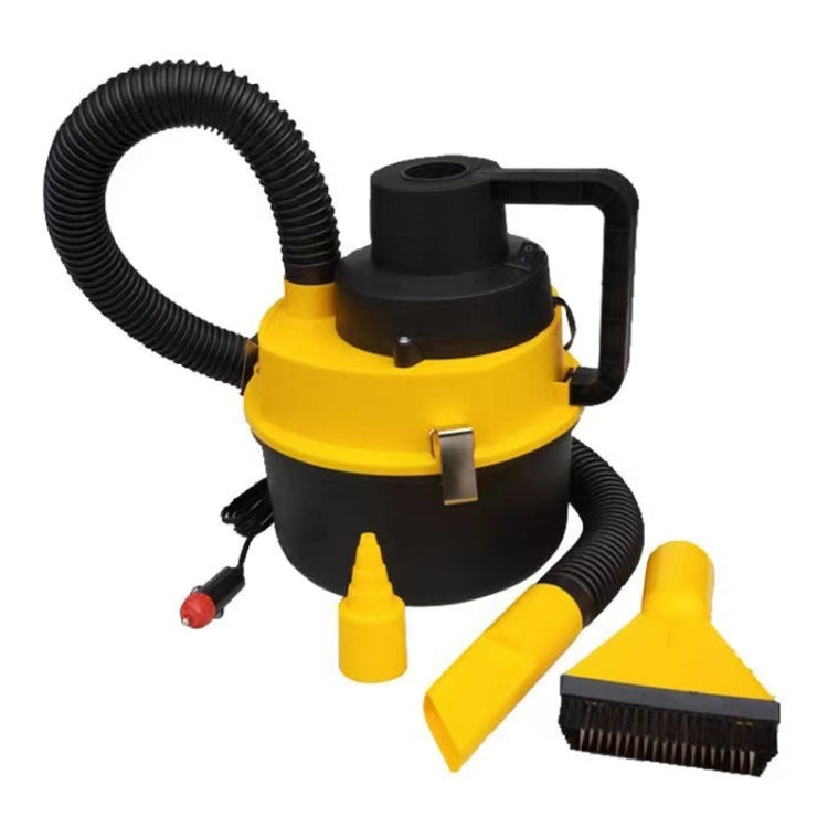 Vehicle Vacuum Cleaner For Wet And Dry Use Large Round Tub Car
