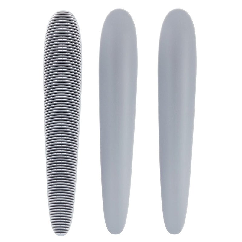 3pcs Cat Tongue Texture Grooming Brush Pet Massage Comb(Grey)