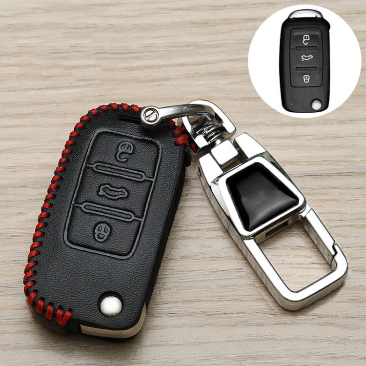For Volkswagen Key Cover Multifunctional Keychain Anti-lost Number