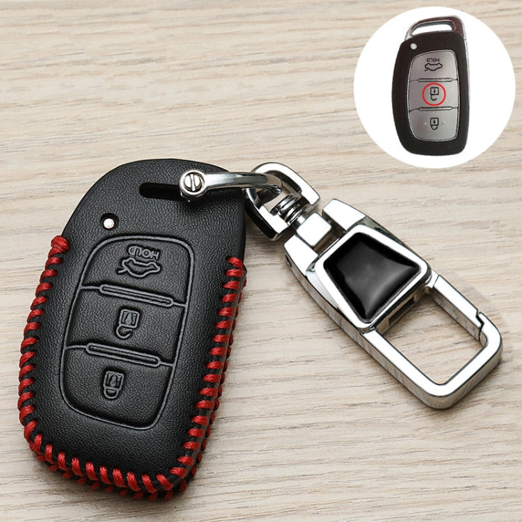 For Hyundai Car Key Cover Multifunctional Keychains Anti-lost Number