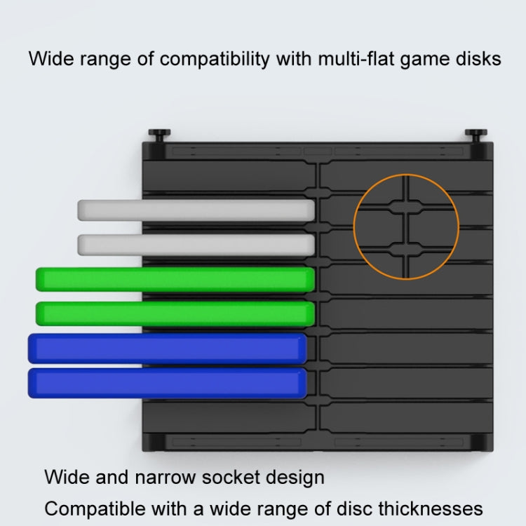 Game Disk Storage Stand Desktop Large Capacity CD Case – Bulky Mart