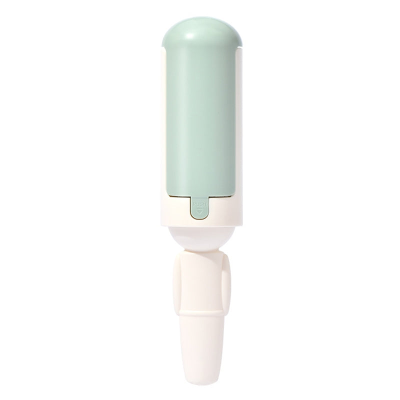 Cats Pet Hair Remover Static Adsorption Roller Clothes Sofa Hair Removal Brush(White)