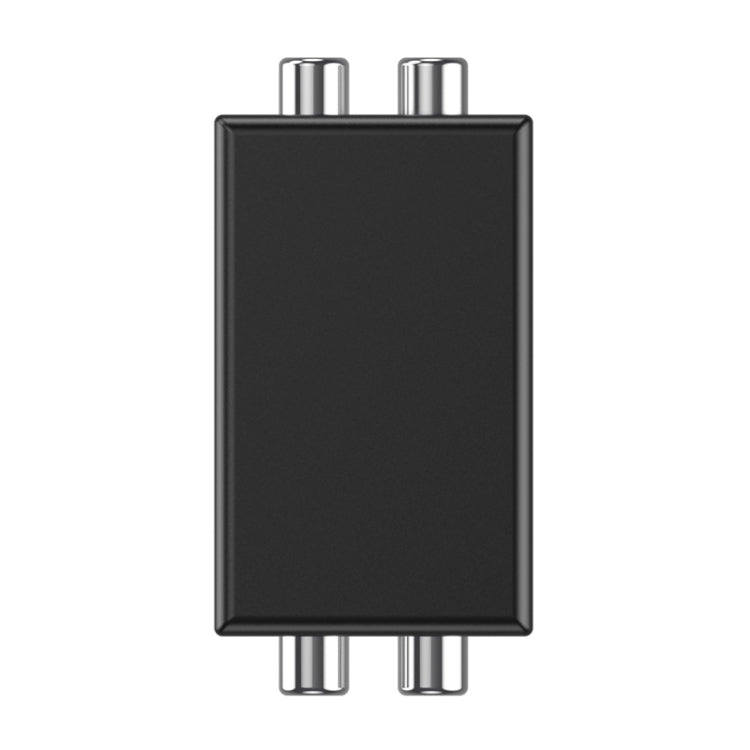 RCA Audio Ground Loop Isolator Anti-Interference Noise Reducer