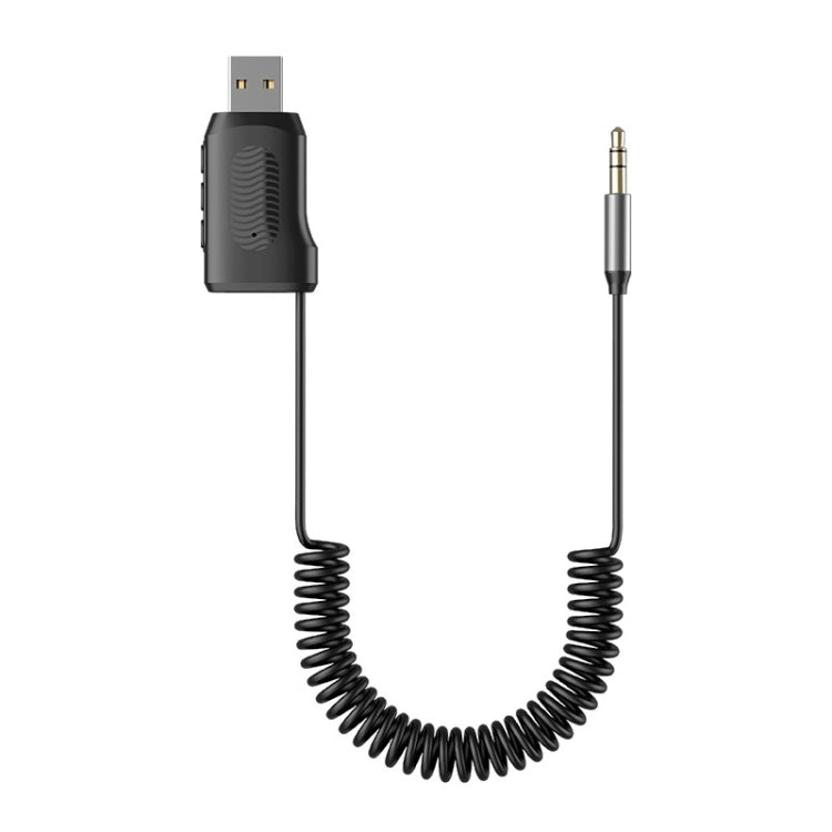 Bluetooth 5.4 Adapter Car Bluetooth Receiver Support U Disk Play AUX