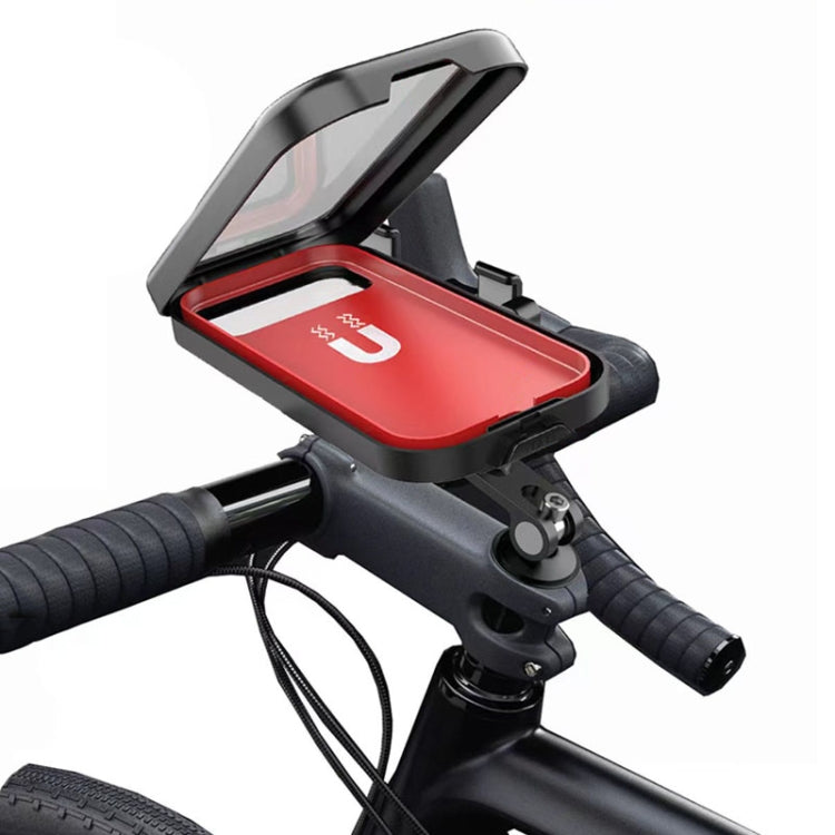 Waterproof Motorcycle Bicycle Cell Phone Holder 360 Rotating Riding