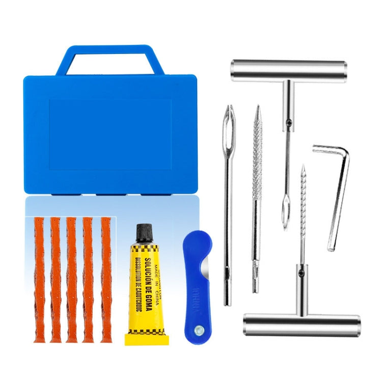 Car Tire Repair Tool Set Motorcycle Vacuum Tire Emergency Fast Repair