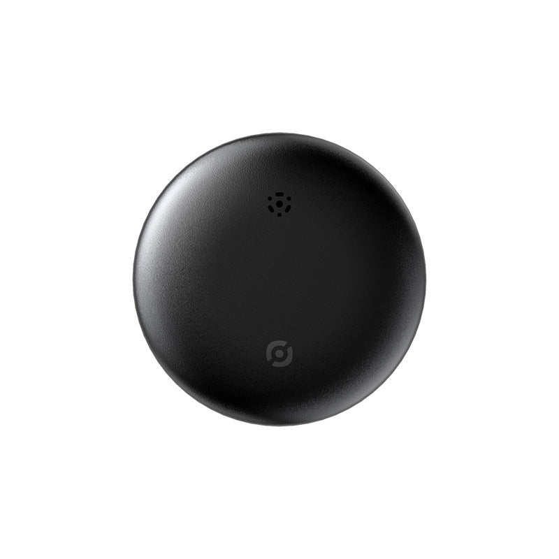 For Apple Series S10 Round Smart Global Anti-Lost Device IP67 Waterproof Locator(Black)