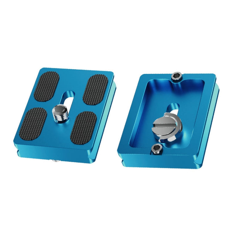 For Arca Type SLR Camera PU Quick Release Plate Aluminum Alloy CNC Ball Head Quick Release Plate, BEXIN PU-50C, BEXIN PU-50D, BEXIN PU-60C, BEXIN PU-60D, BEXIN PU-70C, BEXIN PU-70D