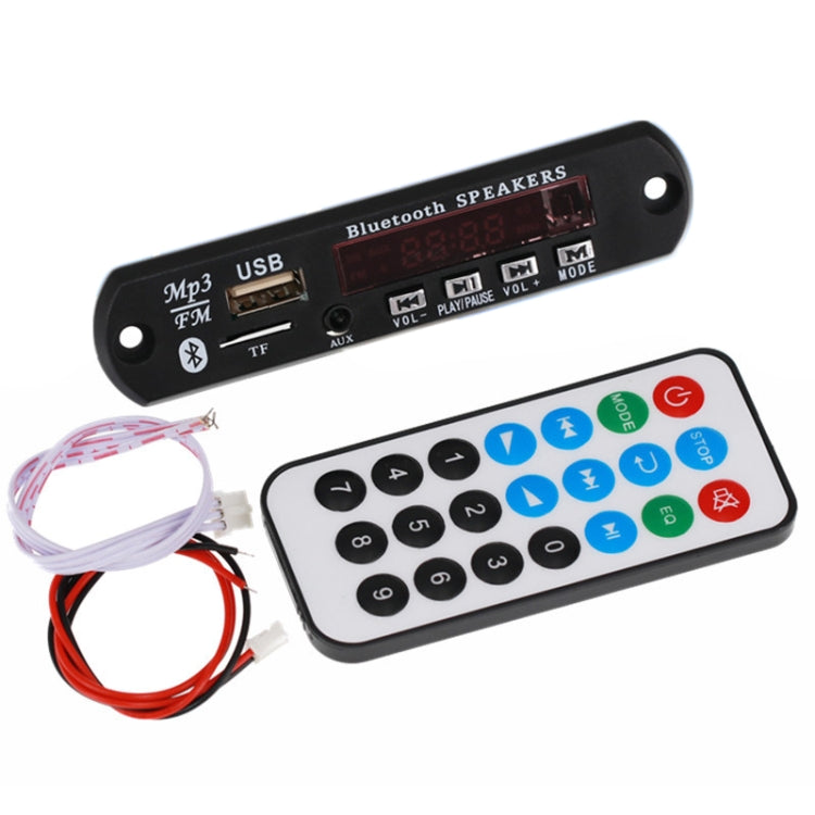 12V Car MP3 Bluetooth 5.0 Audio Receiver Module FM Radio Motherboard