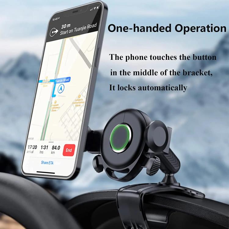 Car Dashboard Sun Visor Phone Mount Holder Center... – Bulky Mart