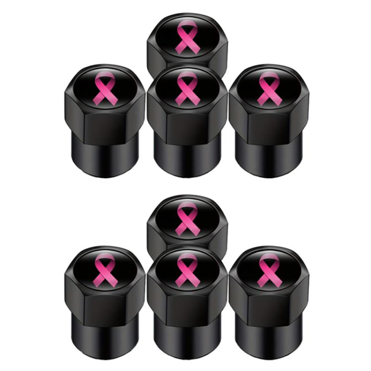 2 Sets Car Modification Aluminum Tire Valve Caps