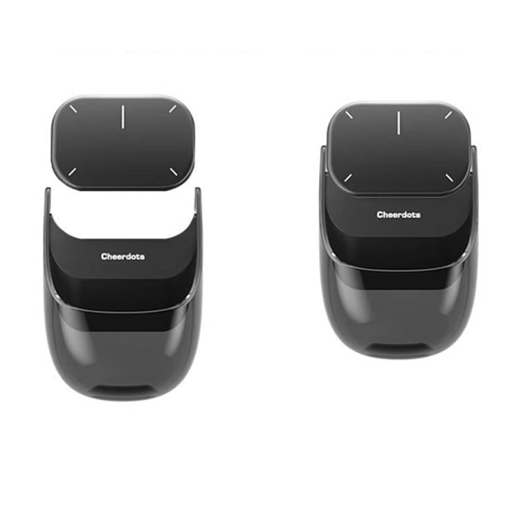 Cheerdots 2 Smart Magnetic Split Air Mouse Wireless Charging Bluetooth Dual Mode Mouse, Black Basic, Dark Grey Basic, Black Recording, Dark Grey Recording