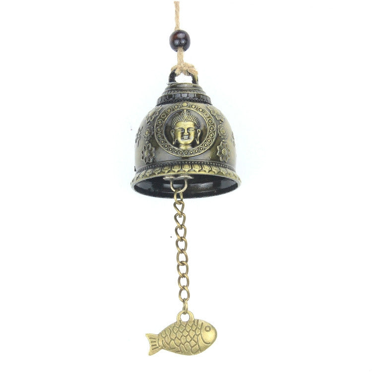 Good Fortune Fortune House Creative Buddha Statue Model Bell Car