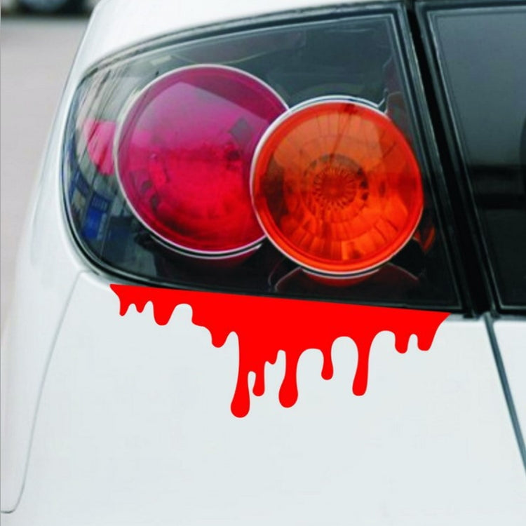 Cool Car Stickers Red Blood DIY Vehicle Body Emblem Badge Car Styling