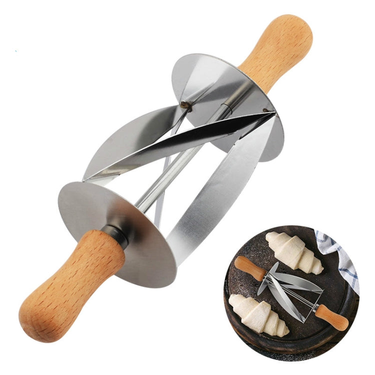 Croissant Tool Roller Stainless Steel Croissant Cutlery Croissant Knife, Croissant Tool