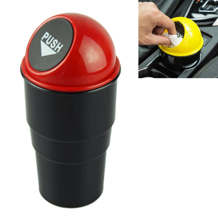 Universal Car Trash Bin Car Garbage Can Rubbish Dust Case Holder Bin