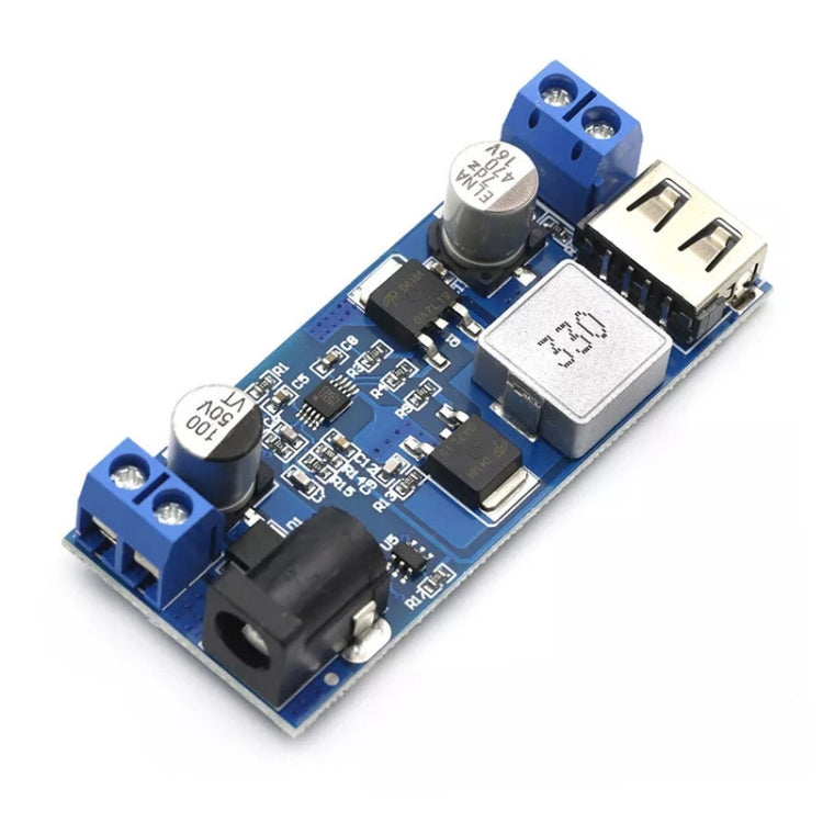 DC 24V/12V to 5V 5A Step-down Power Converter USB Charging Voltage